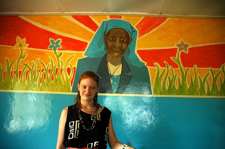 Goldberg/Revson Scholar Colby Minifie in Uganda